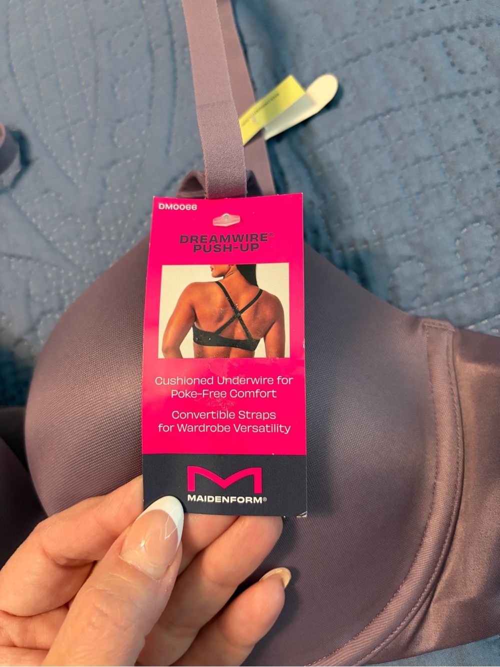 Maidenform Dreamwire Push-Up Bra - Mauve
